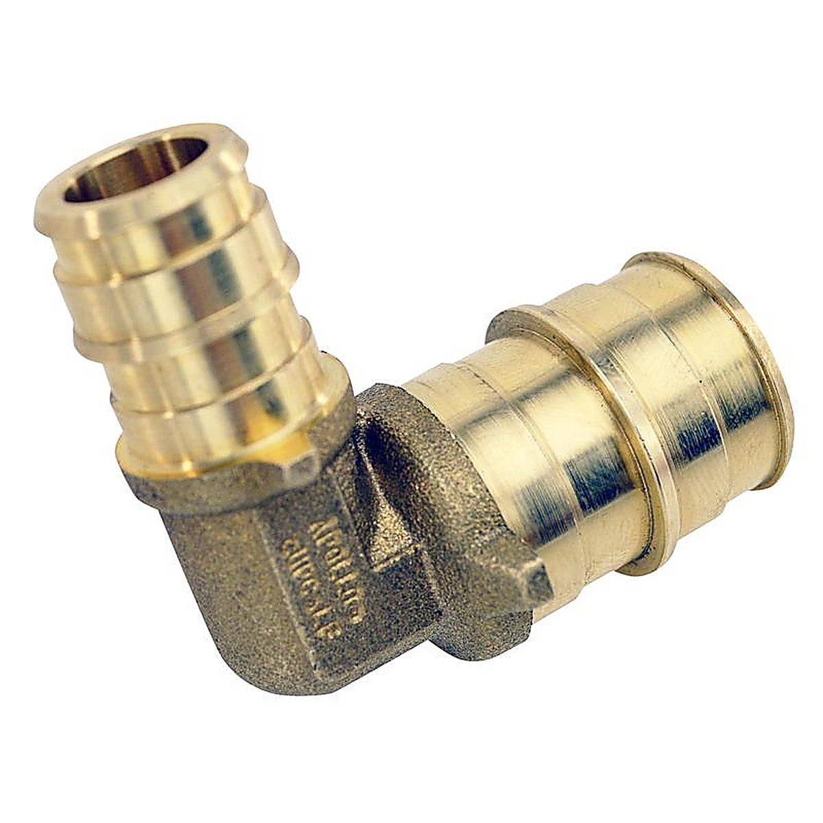 Apollo - EPXE1234 - Pex A 1/2 in. PEX x 3/4 in. Dia. PEX Brass 90 Degree Elbow