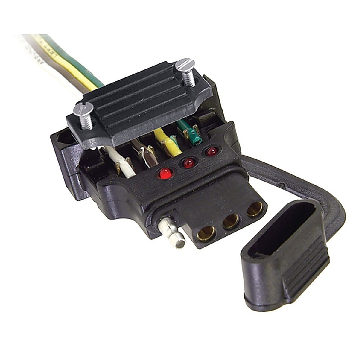 Hopkins - 48190 - 4-Flat Vehicle End Connector