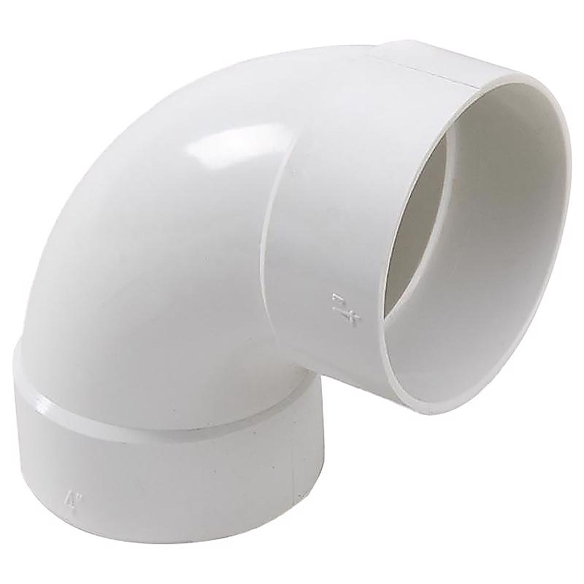 NDS - 41P0 - Schedule 35 4 in. Hub each X 4 in. D Hub PVC Elbow
