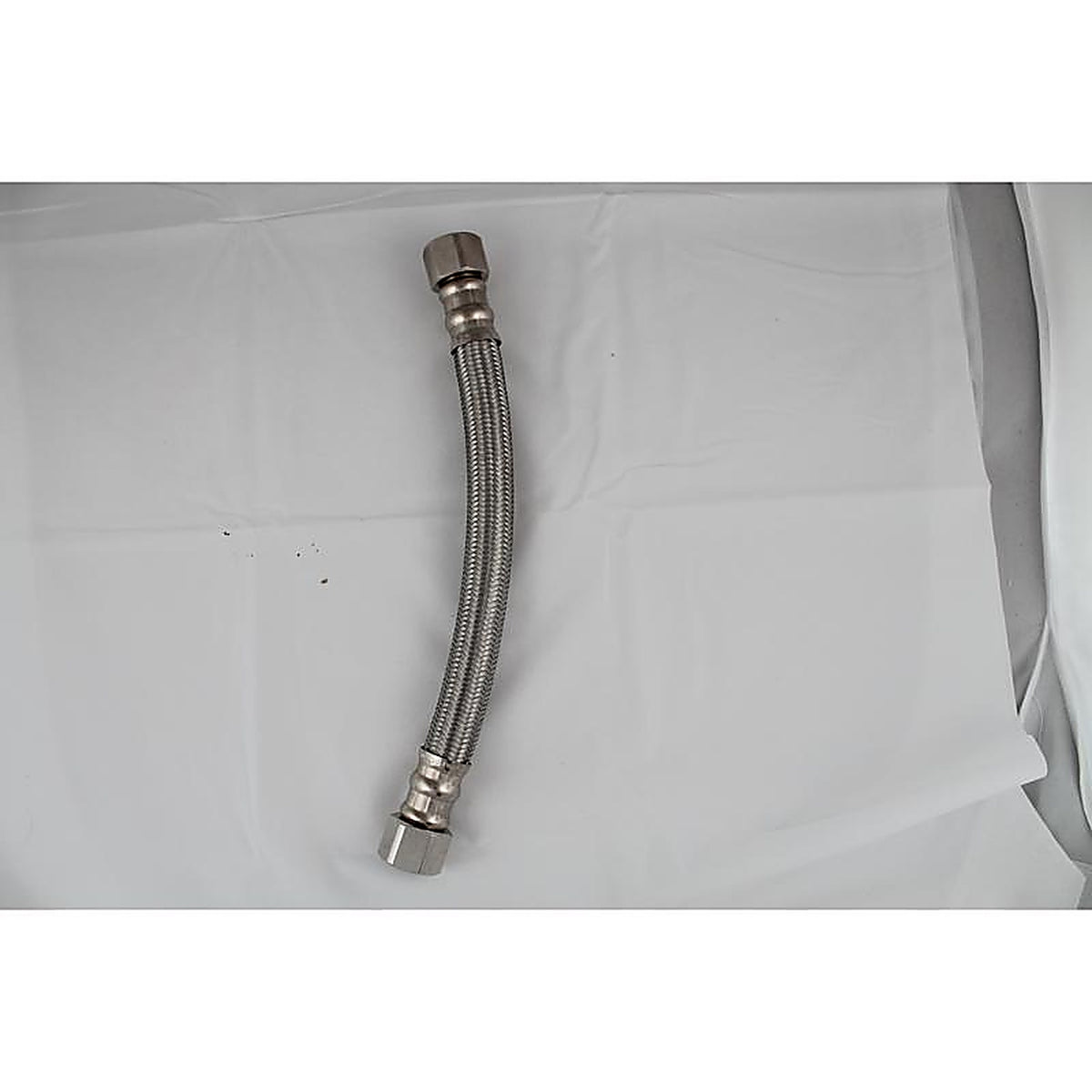 Plumb Pak - PP888-1LF - 3/4 in. FIP in. X 3/4 in. D FIP 12 in. Stainless Steel Water Heater Supply Connector