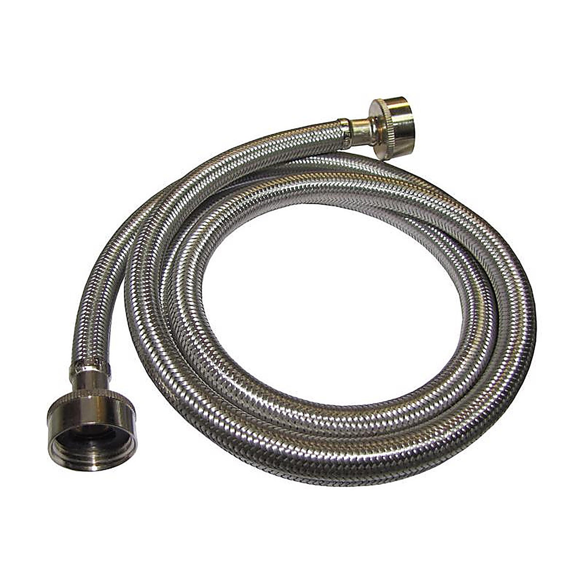 Plumb Pak - PP23832 - 3/4 in. FHT X 3/4 in. D FHT 5 ft. Stainless Steel Washing Machine Hose