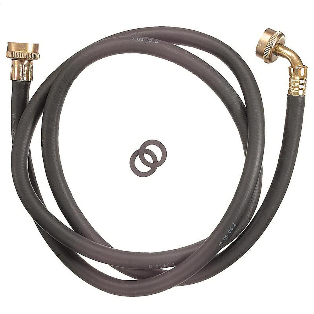 Plumb Pak - PP850-2 - 3/4 in. FHT X 3/4 in. D FHT 6 ft. Rubber Washing Machine Hose