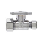 Plumb Pak - PP63PCLF - 5/8 in. Compression X 3/8 in. Compression Brass Straight Valve