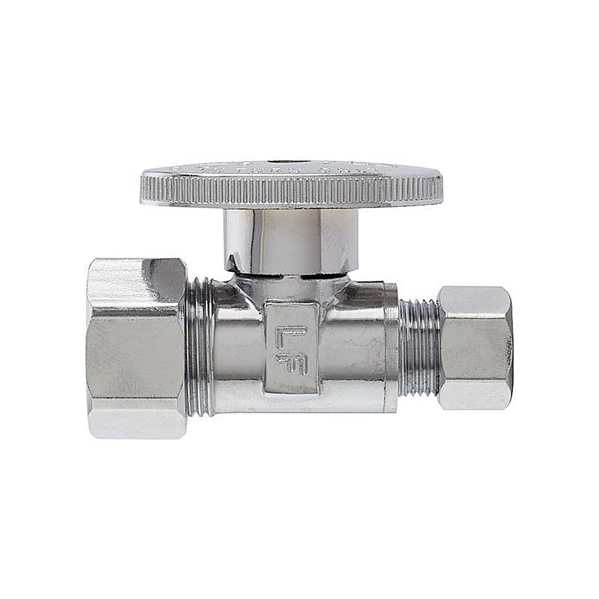 Plumb Pak - PP63PCLF - 5/8 in. Compression X 3/8 in. Compression Brass Straight Valve