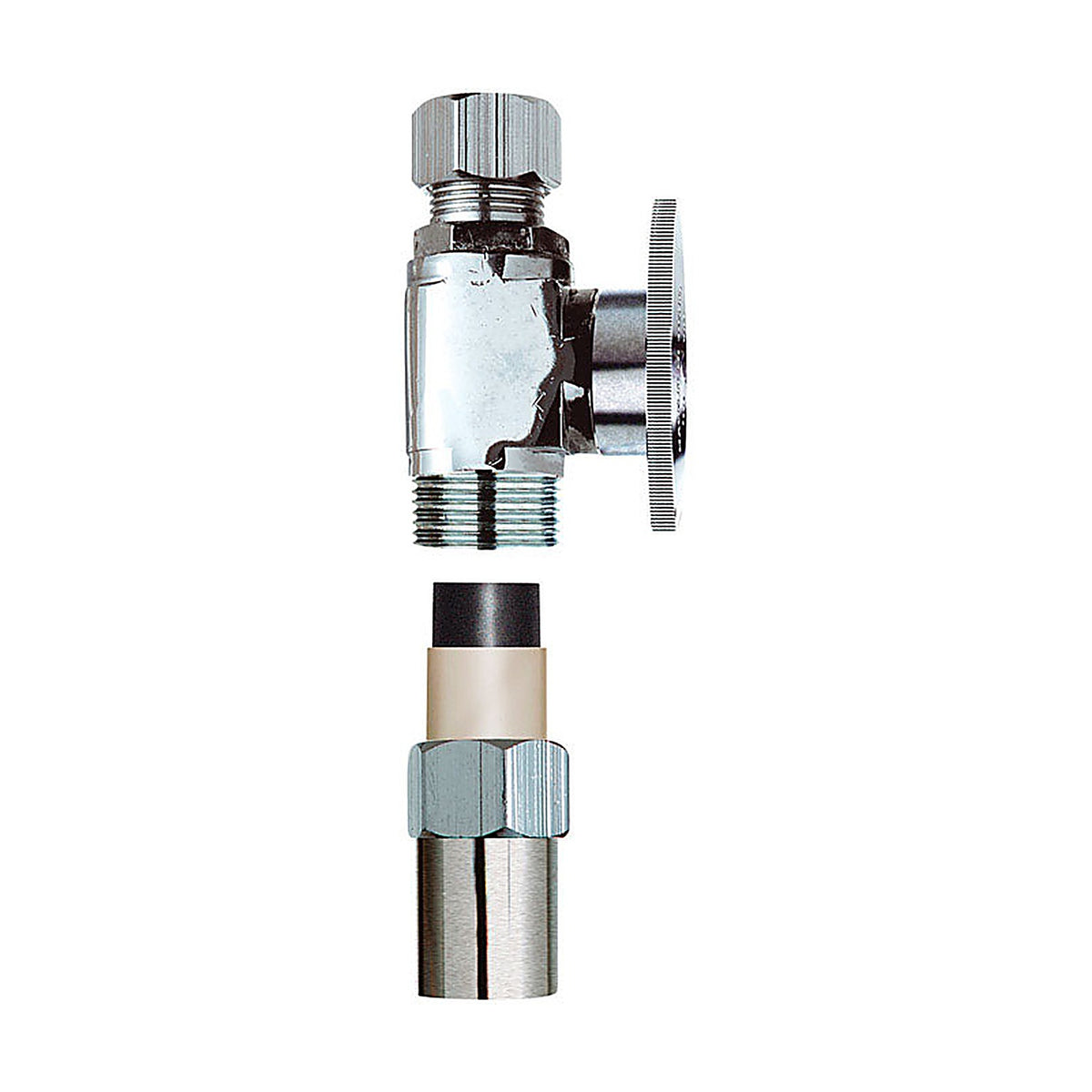 Plumb Pak - PP32-2PCLF - 1/2 in. Compression X 3/8 in. Compression CPVC Straight Valve