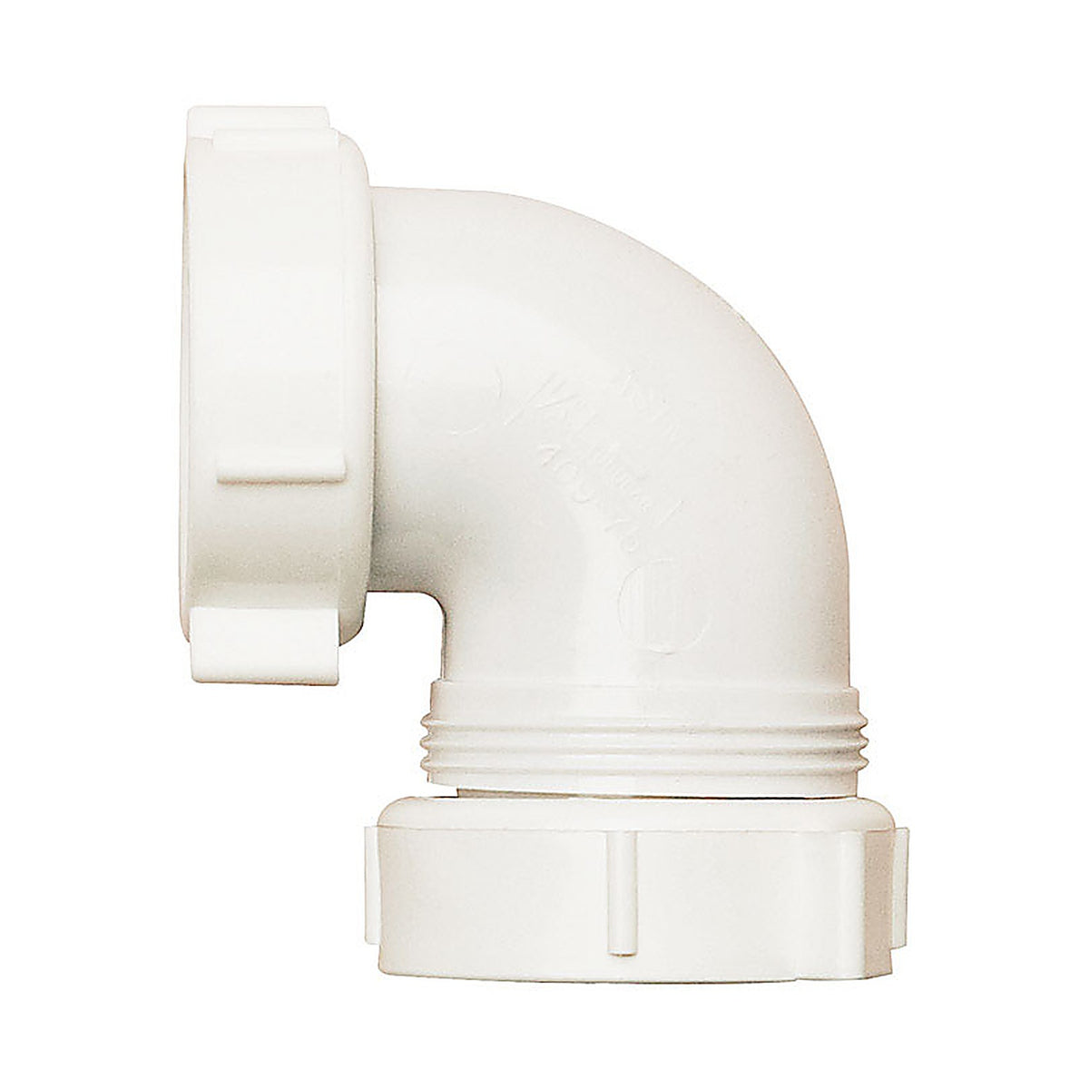 Plumb Pak - PP66-10W - 1-1/2 in. Dia. x 4-1/2 in. L Plastic 90 Degree Elbow