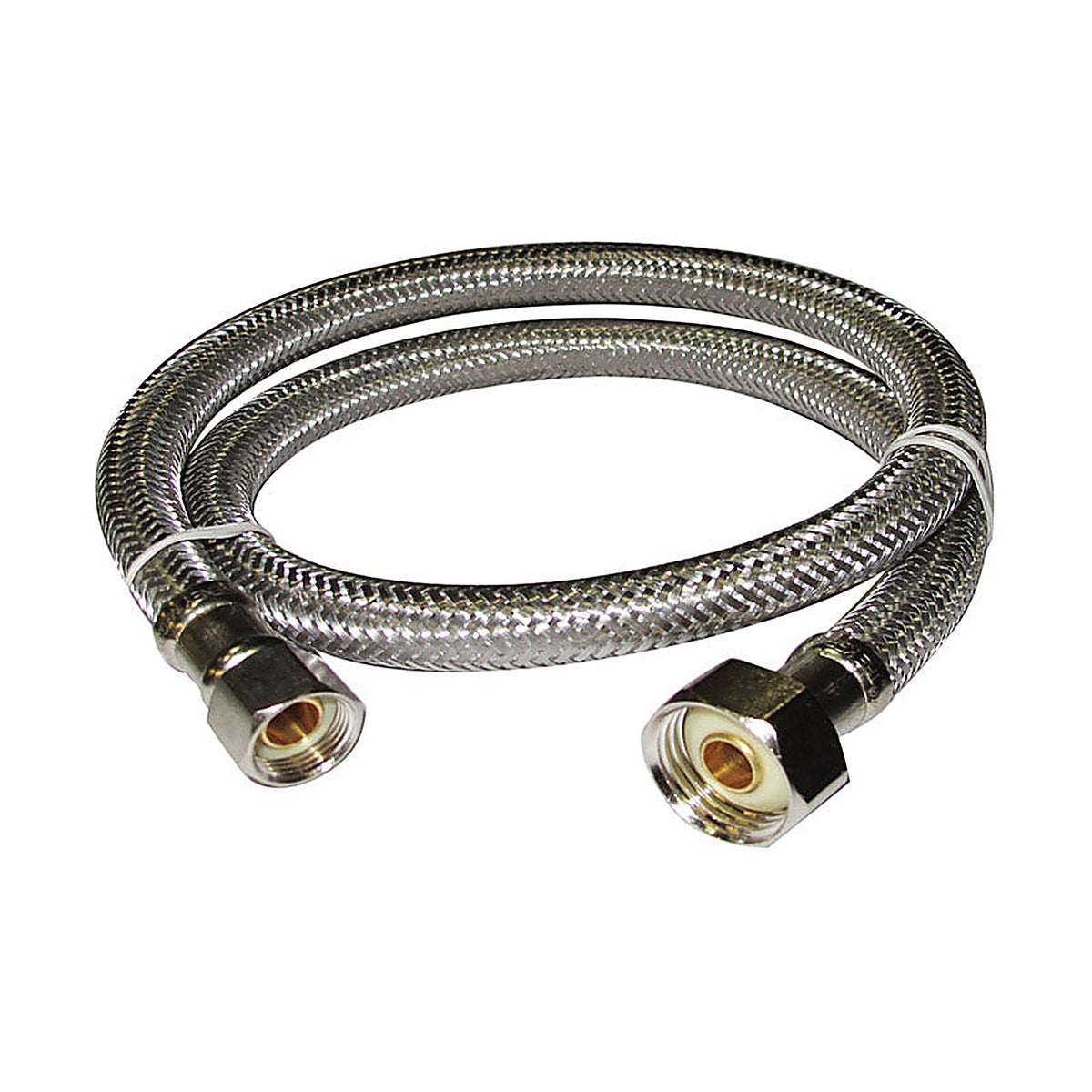Plumb Pak - PP27148 - 3/8 in. Compression in. X 1/2 in. D IP 48 in. Stainless Steel Faucet Supply Line