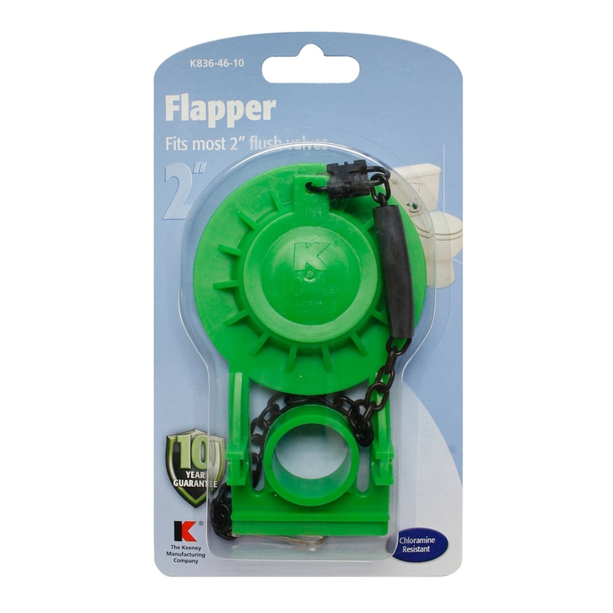 Keeney - K836-46-10 - Flapper and Chain Vinyl