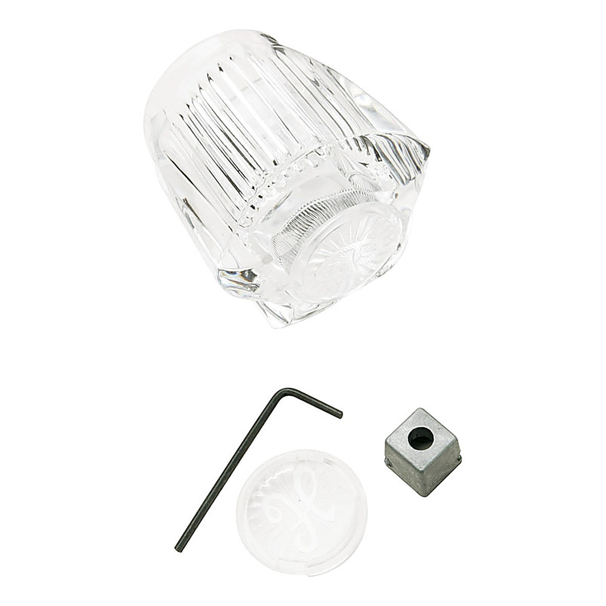 Plumb Pak - PP805-105 - Chrome Bathroom and Kitchen Faucet Handles