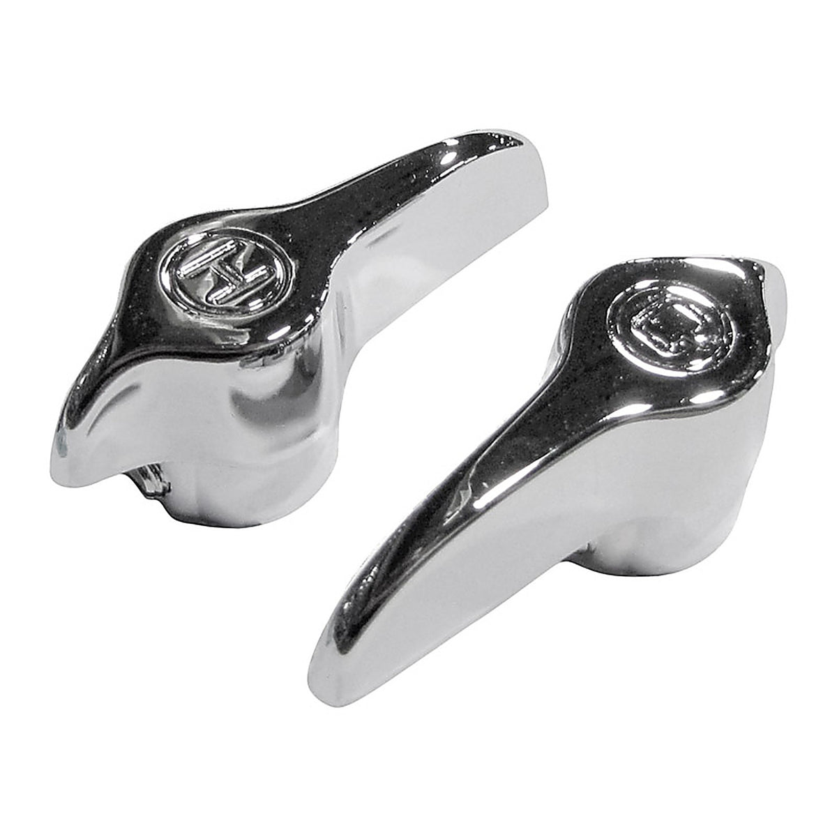 Plumb Pak - PP805-111 - Chrome Bathroom and Kitchen Faucet Handles