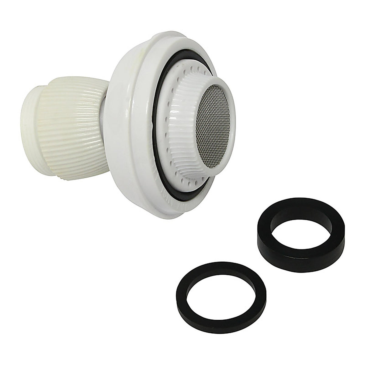 Plumb Pak - PP800-5 - Dual Thread 15/16 in. x 55/64 in. White Faucet Aerator