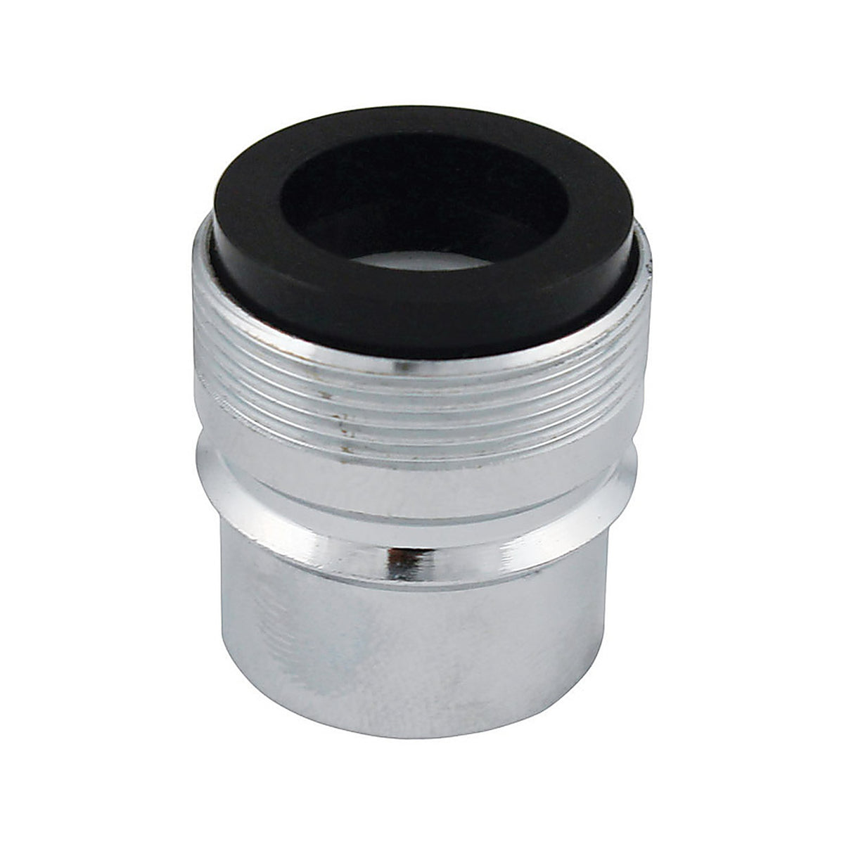 Plumb Pak - PP800-3LF - Dual Thread 15/16 in.-27M x 55/64 in.-27F Chrome Plated Dishwasher Adapter