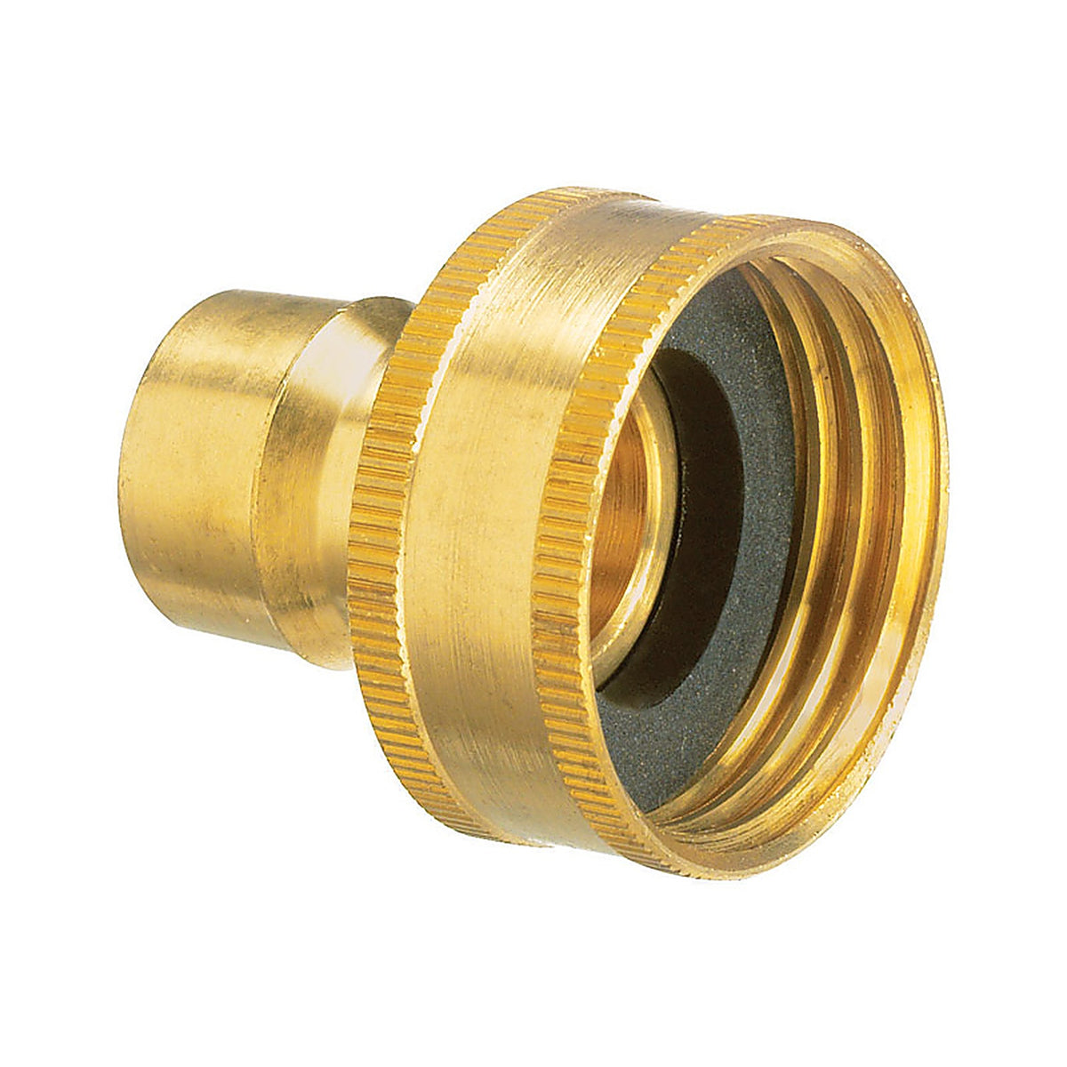 Plumb Pak - PP850-19 - Brass 3/4 in. D X 3/4 in. D Hose Connector 1 pk