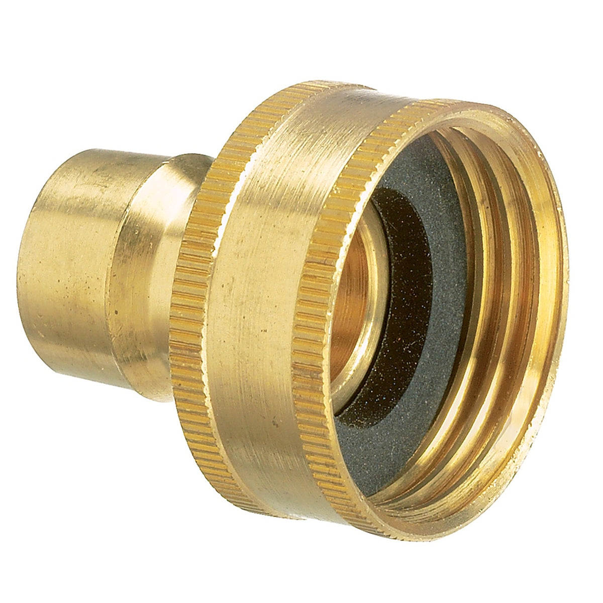 Plumb Pak - PP850-19 - Brass 3/4 in. D X 3/4 in. D Hose Connector 1 pk