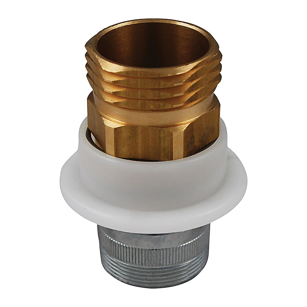 Plumb Pak - PP850-17 - Quick Connect Brass 3/4 in. D Hose Adapter 1 pk
