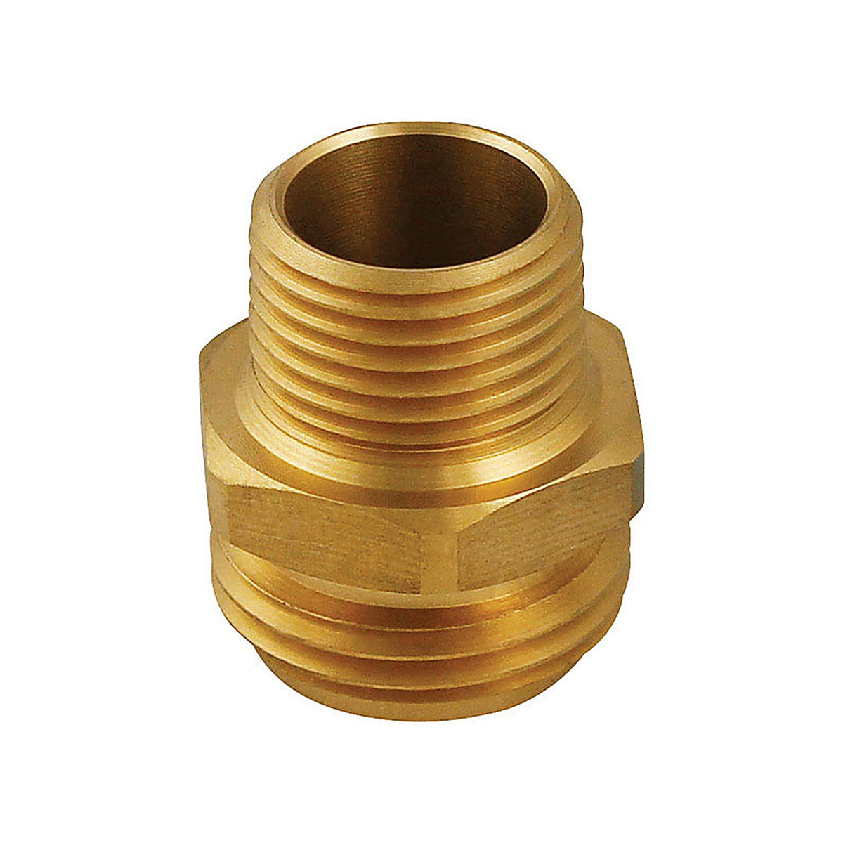 Plumb Pak - PP850-50 - Brass 1/2 in. D X 3/4 in. D Hose Adapter 1 pk