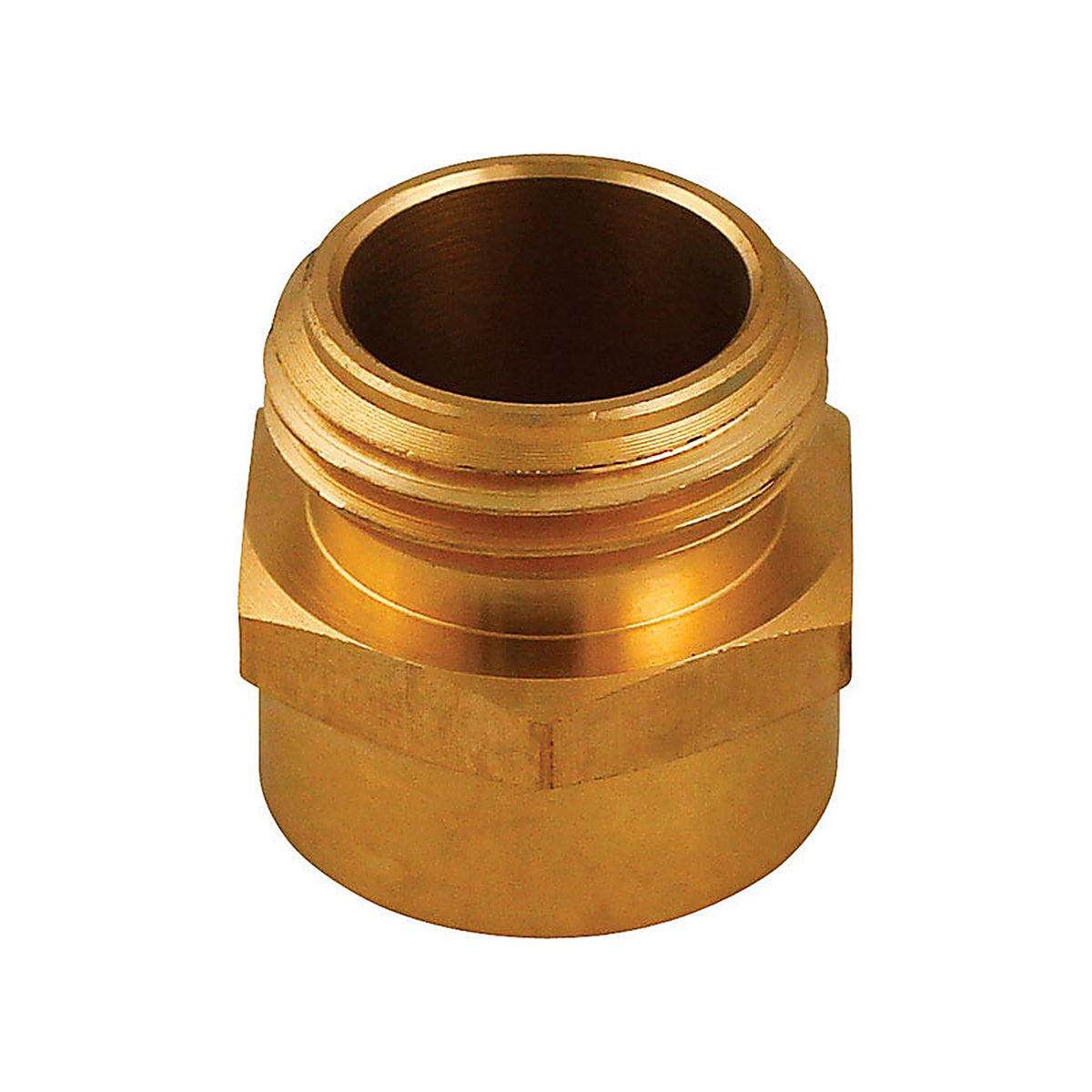 Plumb Pak - PP850-53 - Brass 1/2 in. D X 3/4 in. D Hose Adapter 1 pk