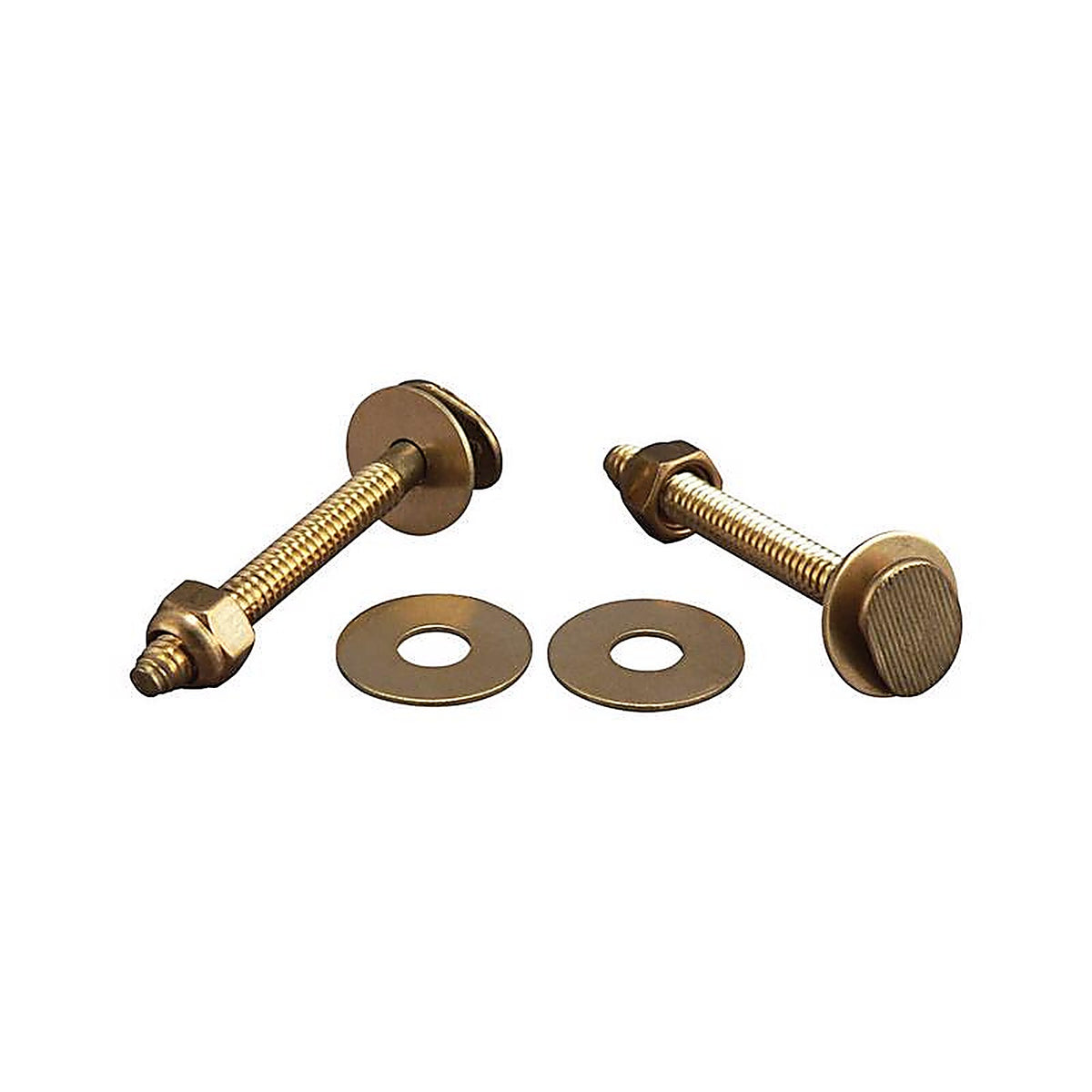 Plumb Pak - PP830-49 - Toilet Bolt Set Brass