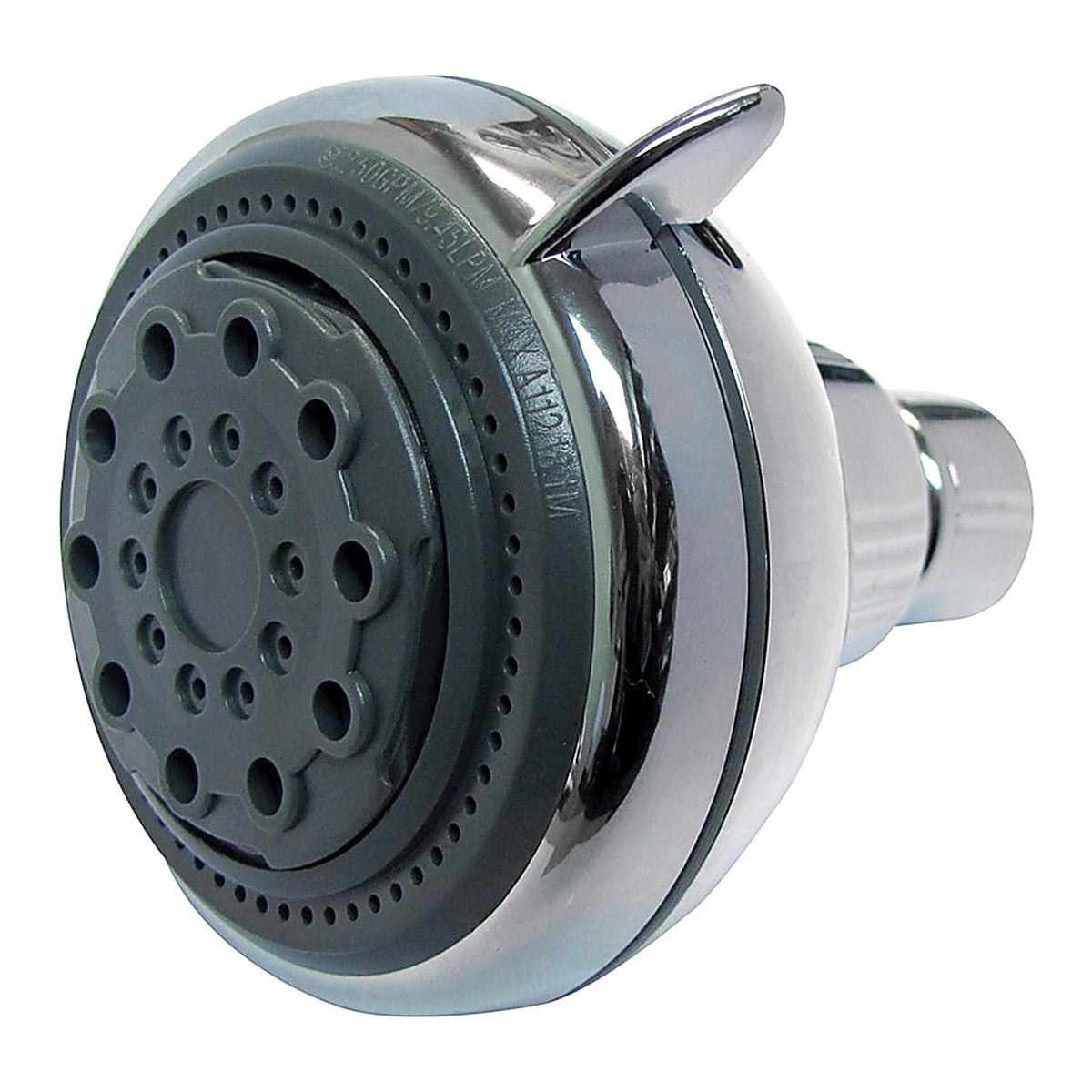 Plumb Pak - PP828-50 - Polished Chrome Plastic 5 settings Showerhead 2 gpm