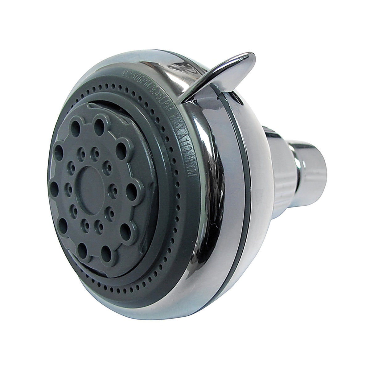 Plumb Pak - PP828-50 - Polished Chrome Plastic 5 settings Showerhead 2 gpm