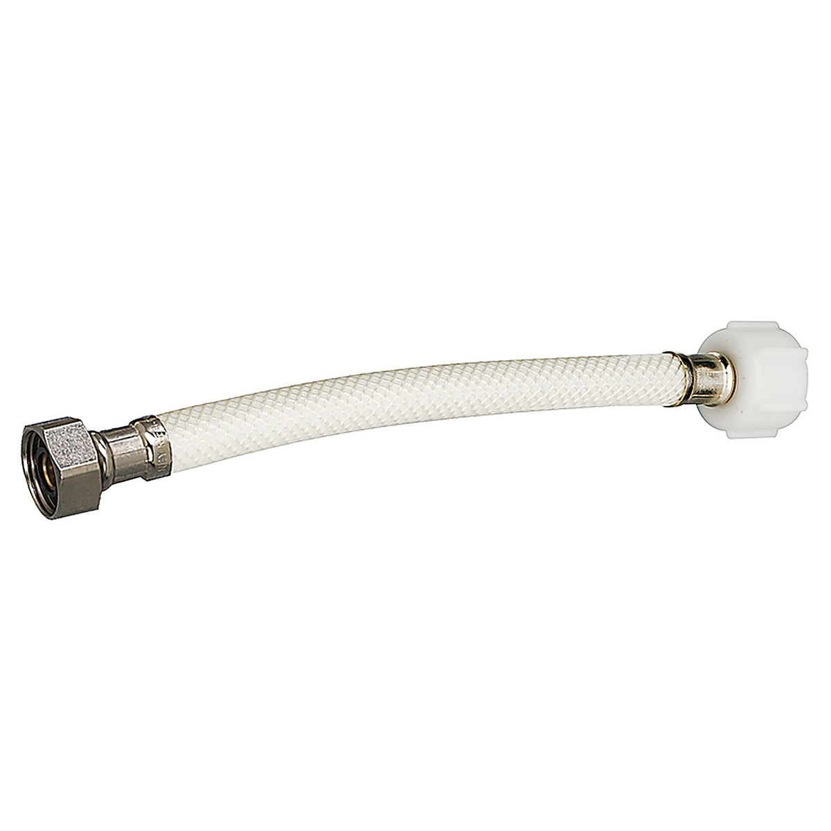Plumb Pak - PP23882 - 1/2 in. FIP in. X 7/8 in. D Ballcock 12 in. Vinyl Supply Line