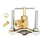 Plumb Pak - PP25502LF - 1/4 in. Brass Saddle Valve