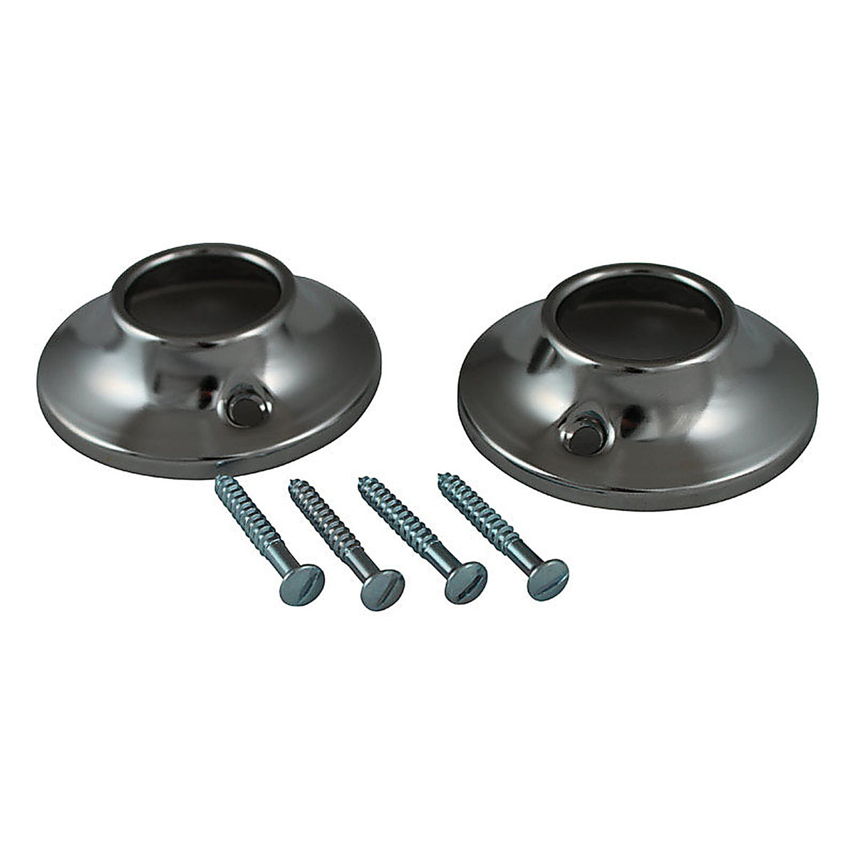 Plumb Pak - PP825-21 - Chrome Steel Shower Rod Flange