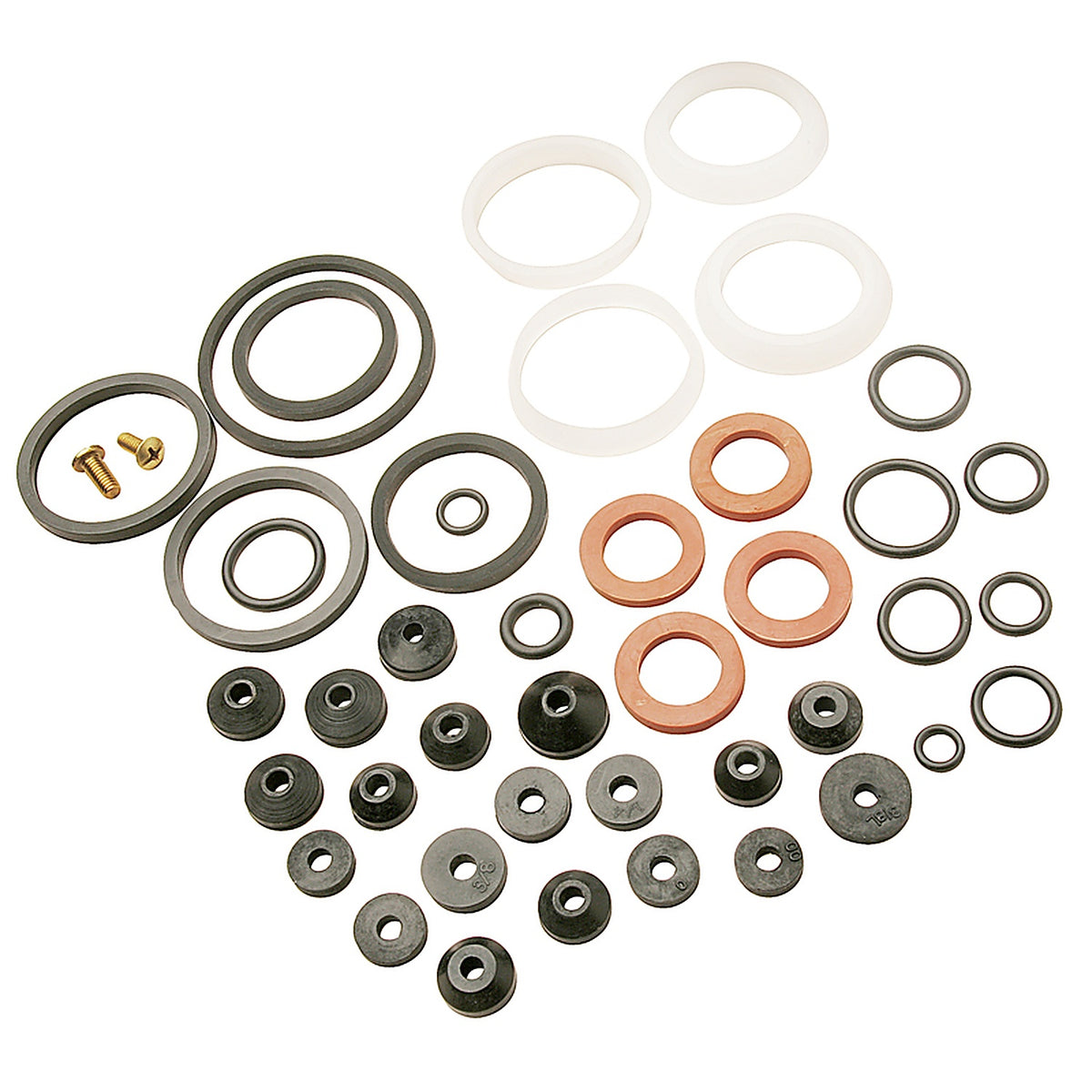 Plumb Pak - PP855-14 - Rubber Multi Sizes Washer Repair Kit 44/Pack