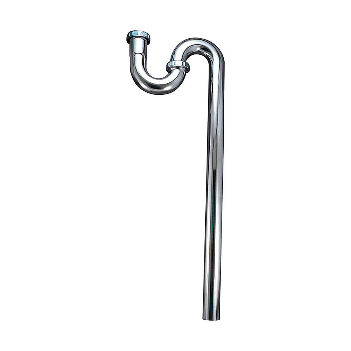 Plumb Pak - PP250CP - 1-1/2 in. Dia. x 24 in. L Brass S-Trap