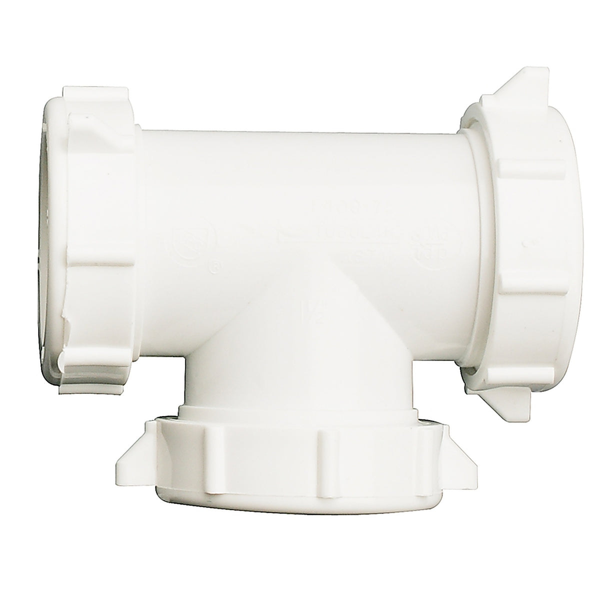 Plumb Pak - PP20556 - 1-1/2 in. D Plastic 3-Way Coupling Tee