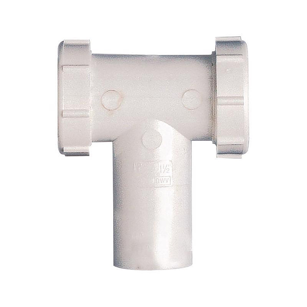 Plumb Pak - PP66-7W - 1-1/2 in. Dia. Plastic Tee and Tailpiece