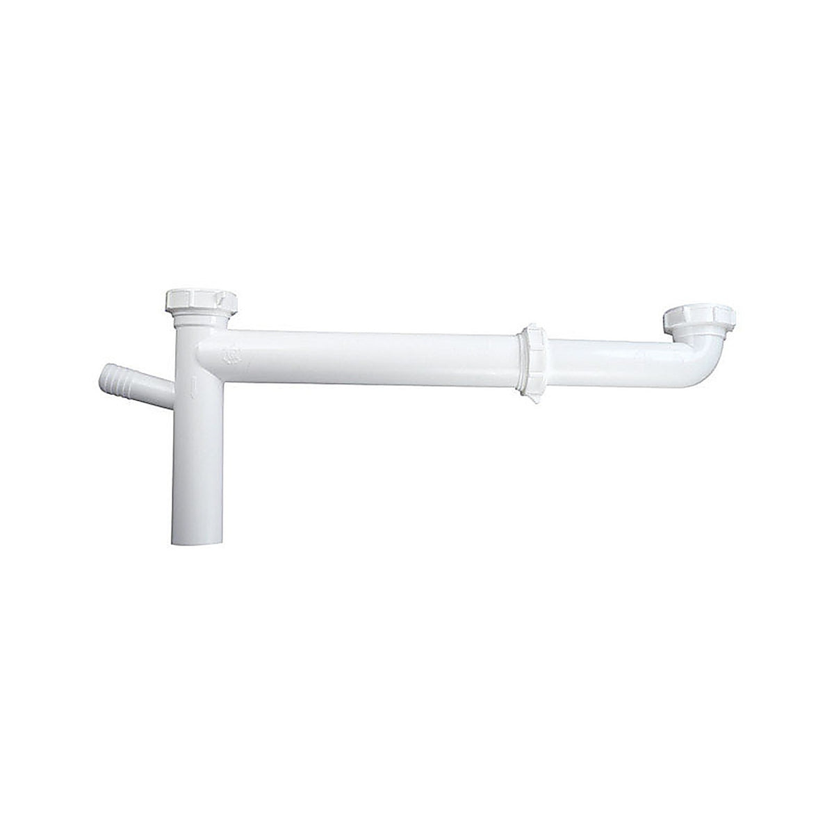 Plumb Pak - PP919W - 1-1/2 in. Dia. x 20 in. L Plastic Continuous Waste End Outlet