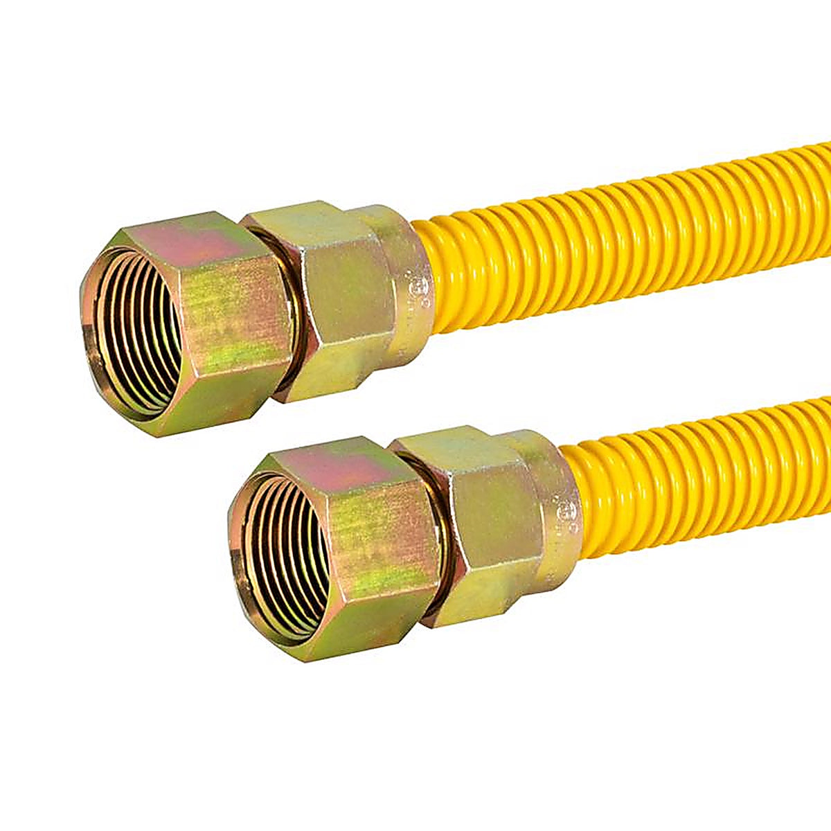 Eastman - 30YE555536B - 3/4 in. FIP X 3/4 in. D FIP 36 in. Stainless Steel Gas Connector