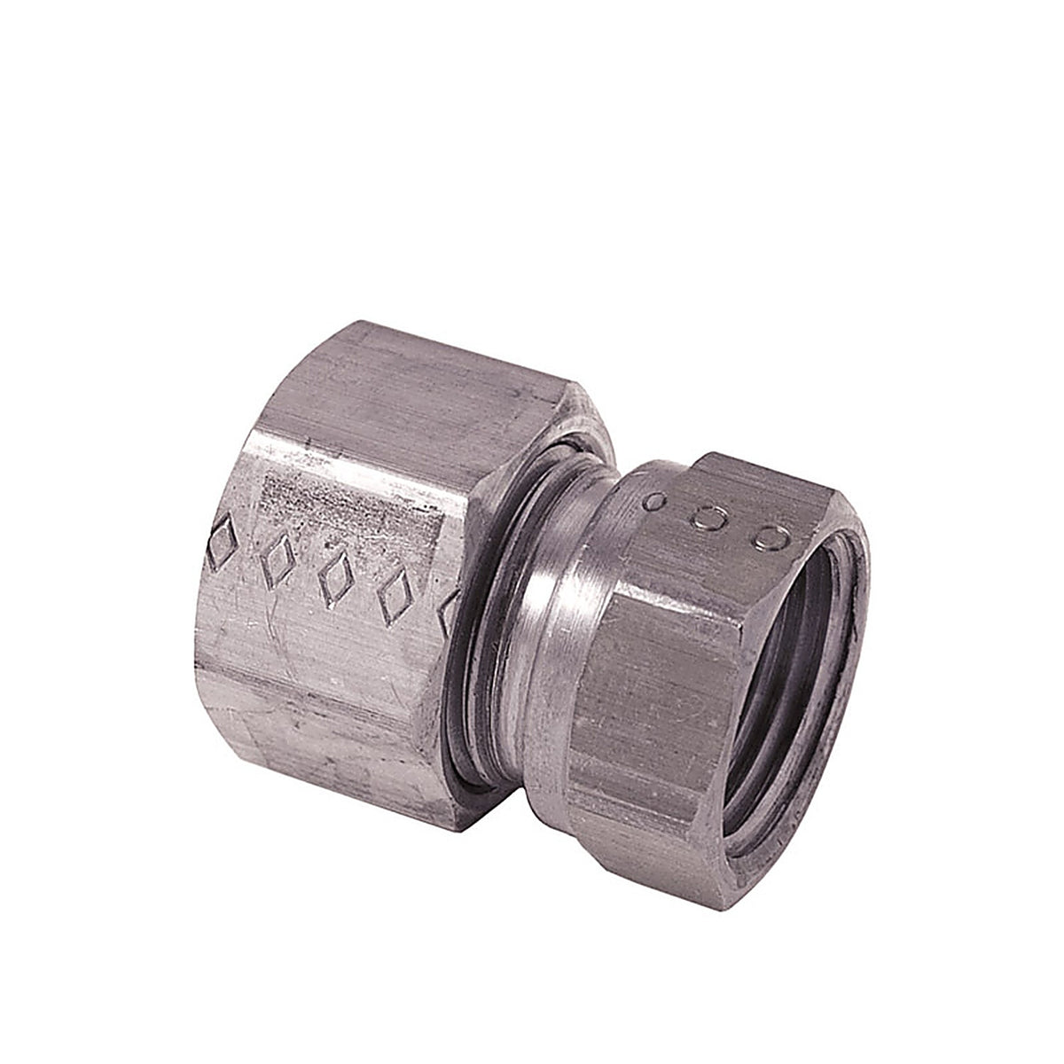 BrassCraft - 63-6-8WX CD - 3/8 in. Tube pc X 1/2 in. D Female Compression Chrome Plated Brass Compression Adapter