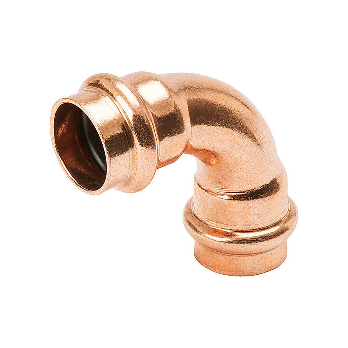 Mueller - PF02722L - 1/2 in. Press x 1/2 in. Dia. Press Copper 90 Degree Elbow