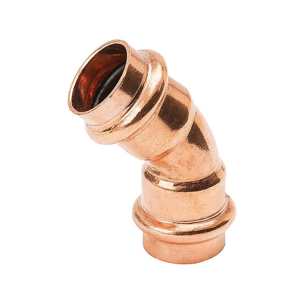 Mueller - PF03034L - 3/4 in. Press x 3/4 in. Dia. Press Copper 45 Elbow