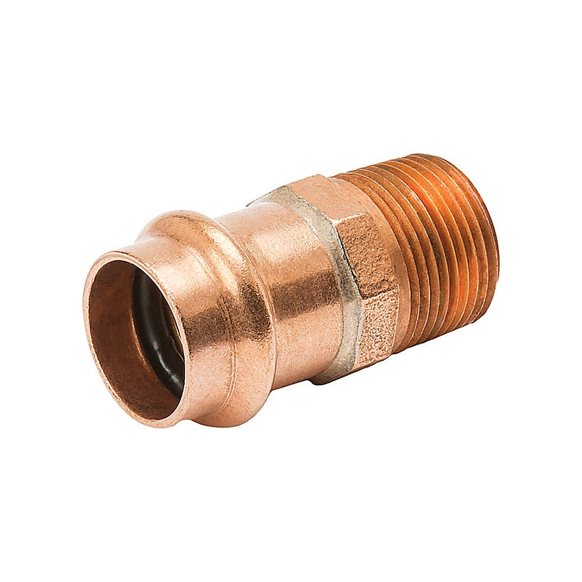 Mueller - PF01131L - 1/2 in. Press x 1/2 in. Dia. Male Copper Adapter