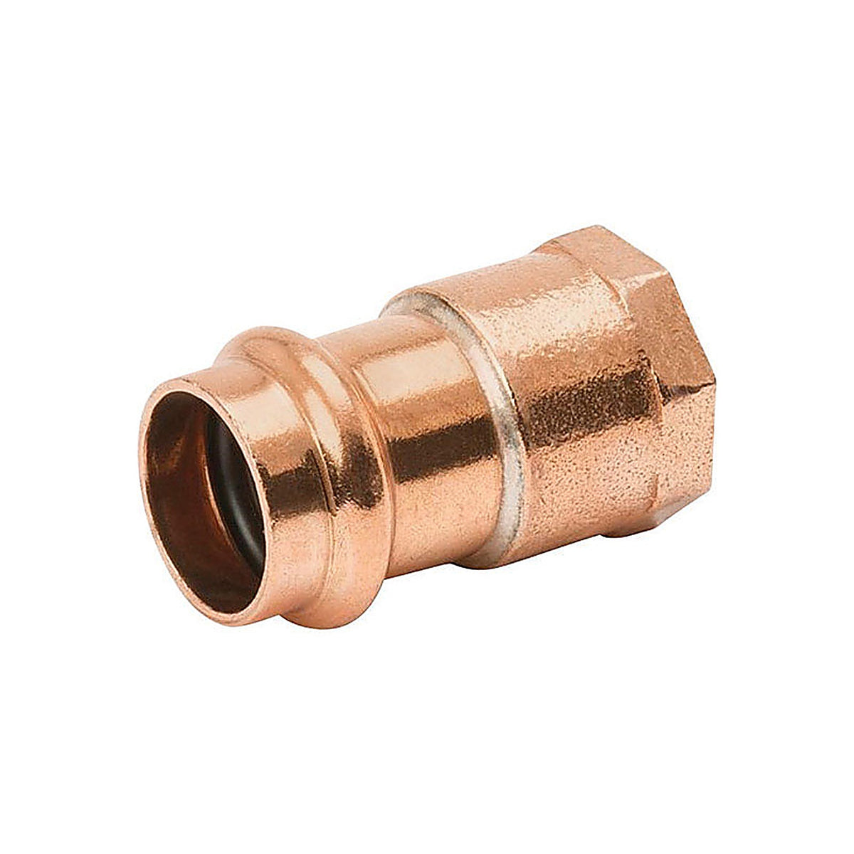 Mueller - PF01231L - 1/2 in. Press x 1/2 in. Dia. Female Copper Adapter