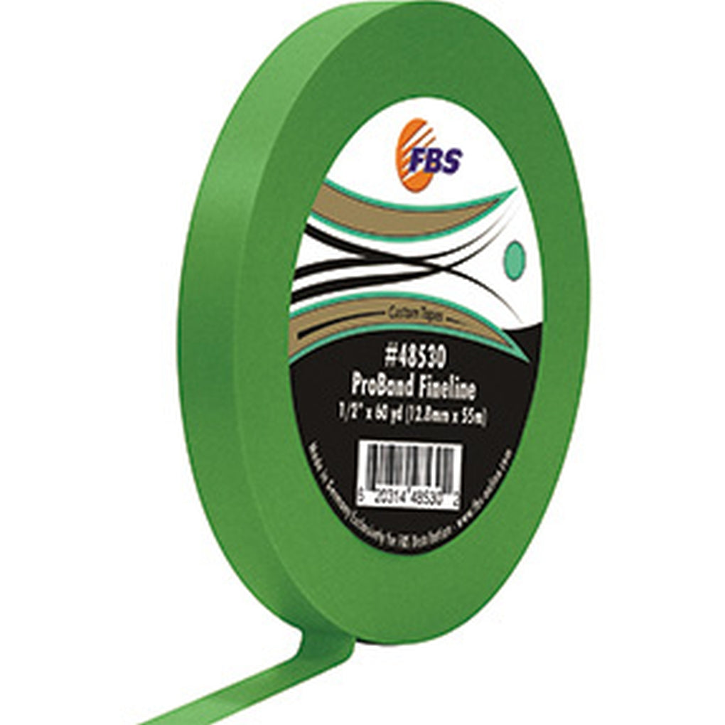 FBS - 48530 - ProBand Green Fine Line Tape, 1/2IN x 60yd