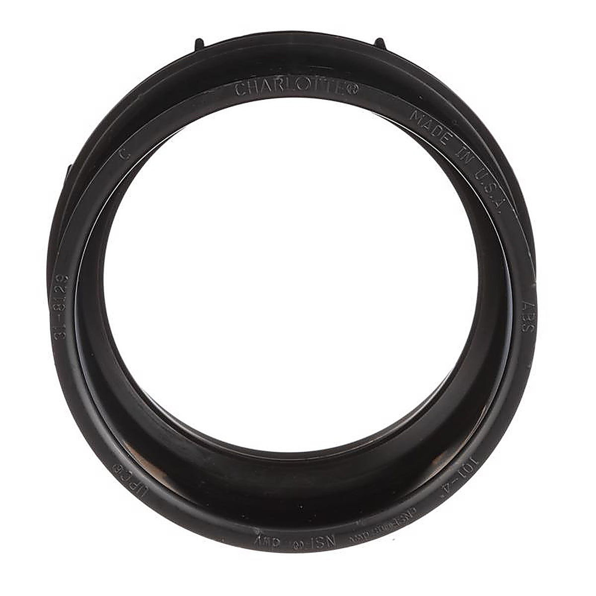 Charlotte Pipe - ABS001011200 - 4 in. Hub x 4 in. Dia. FPT ABS Adapter