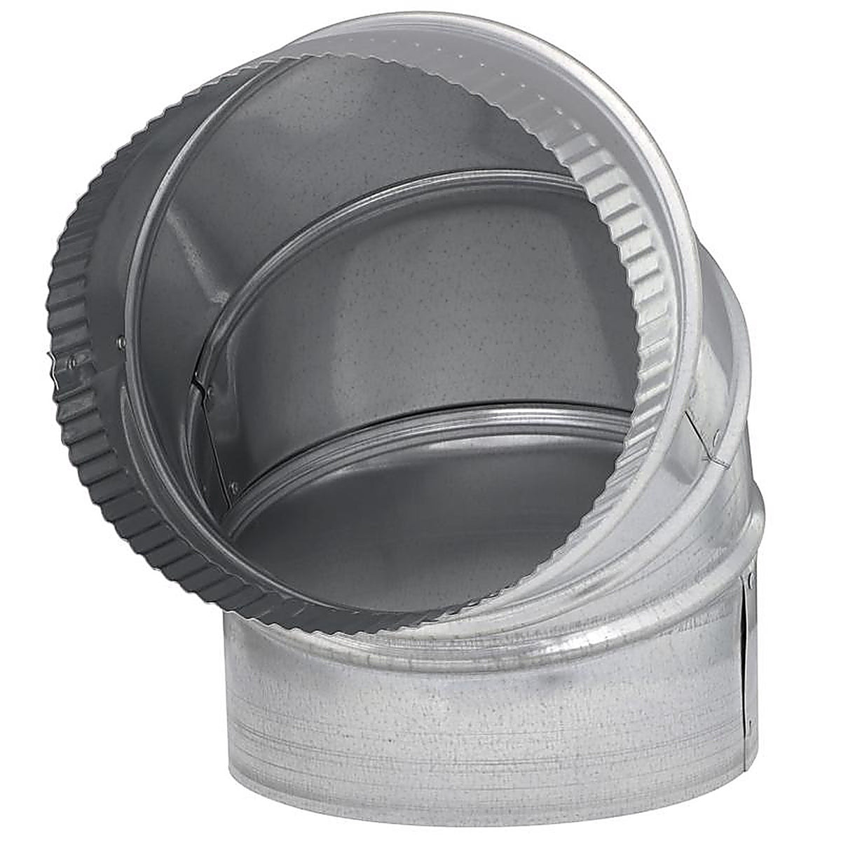 Imperial - GV0298-C - 7 in. D X 7 in. D Adjustable 90 deg Galvanized Steel Furnace Pipe Elbow