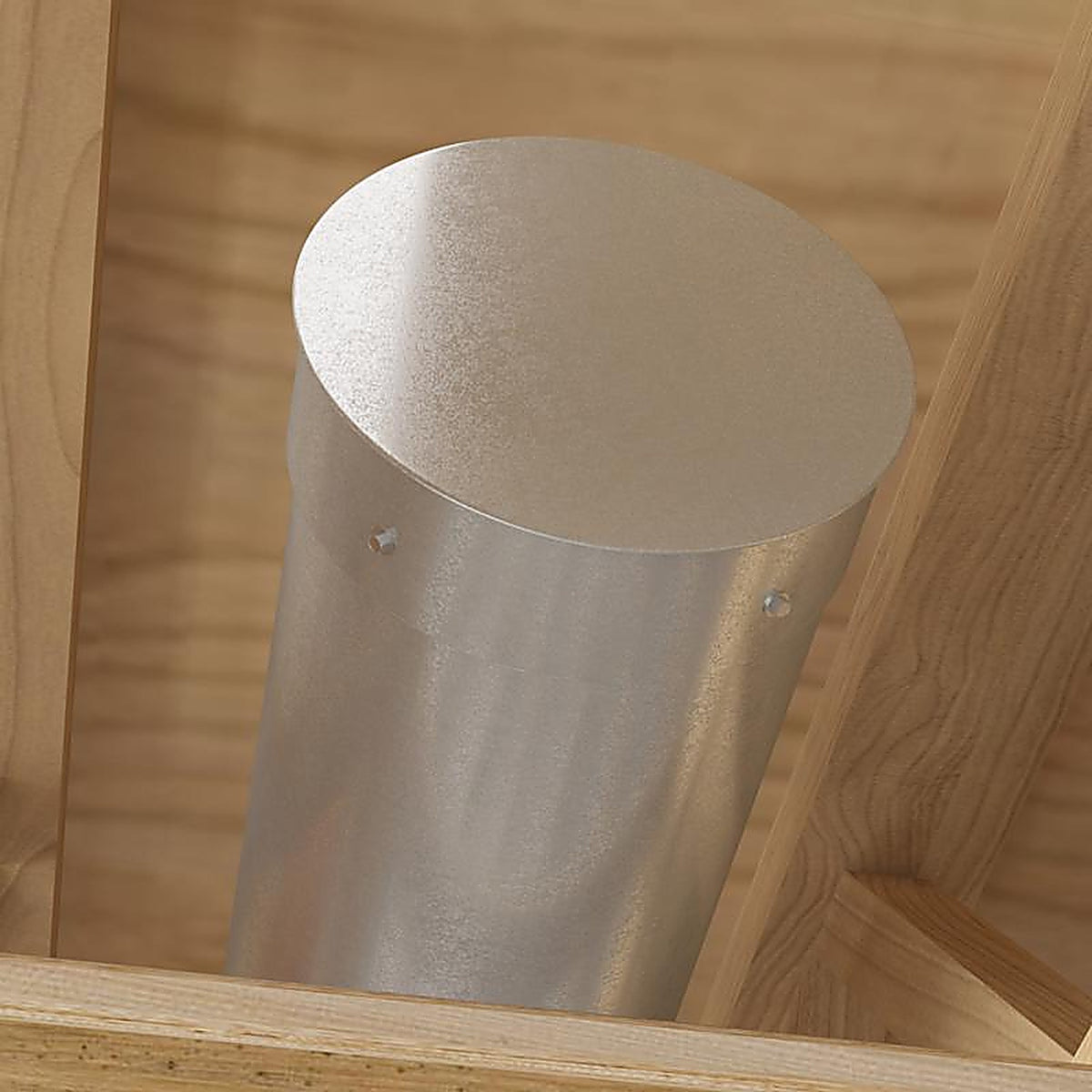 Imperial - GV0723 - 5 in. D Galvanized steel Pipe End Cap