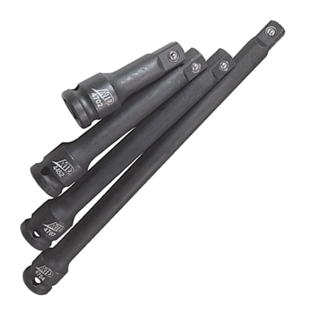 ATD - 4864 - 4-Pc. 1/2IN Drive Impact Extension Set