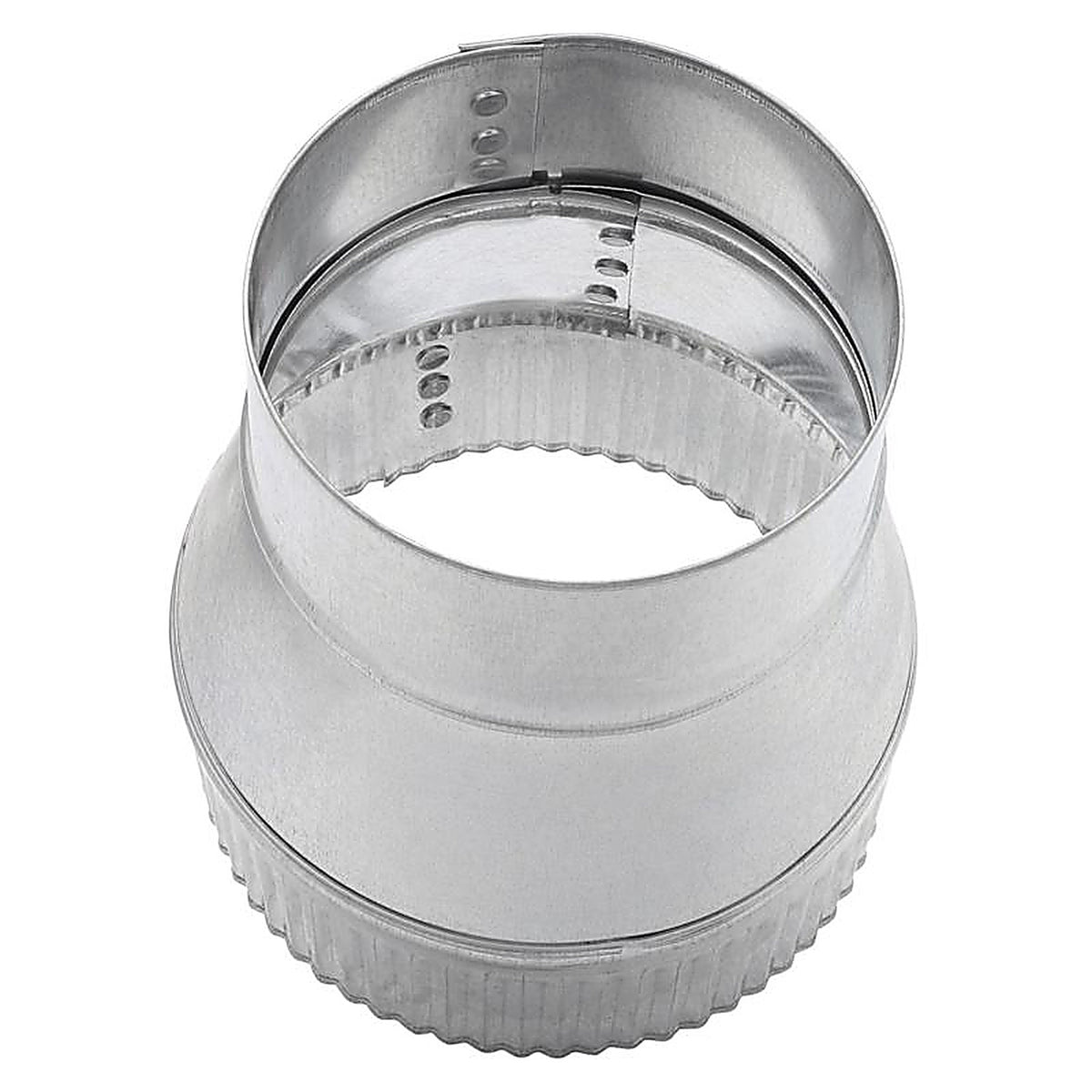Imperial - GV1419 - 4 in. Dia. x 5 in. Dia. Galvanized Steel Stove Pipe Increaser