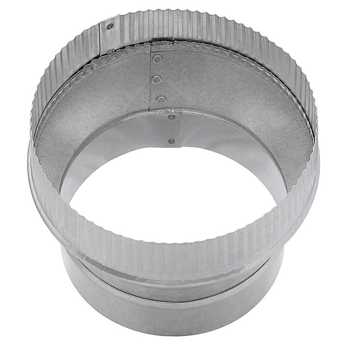 Imperial - GV1361 - 7 in. Dia. x 8 in. Dia. Galvanized Steel Stove Pipe Increaser