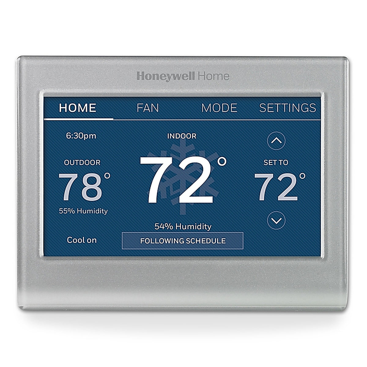 Honeywell - RTH9585WF1004W - Smart Color Built In WiFi Heating and Cooling Touch Screen Programmable Thermostat