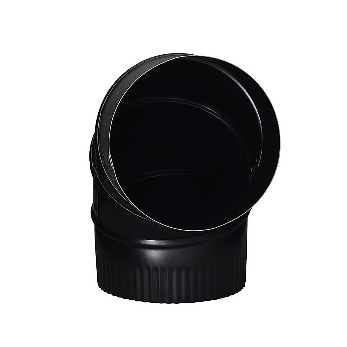 Imperial - BM0013 - 5 in. D X 5 in. D Adjustable 90 deg Steel Stove Pipe Elbow