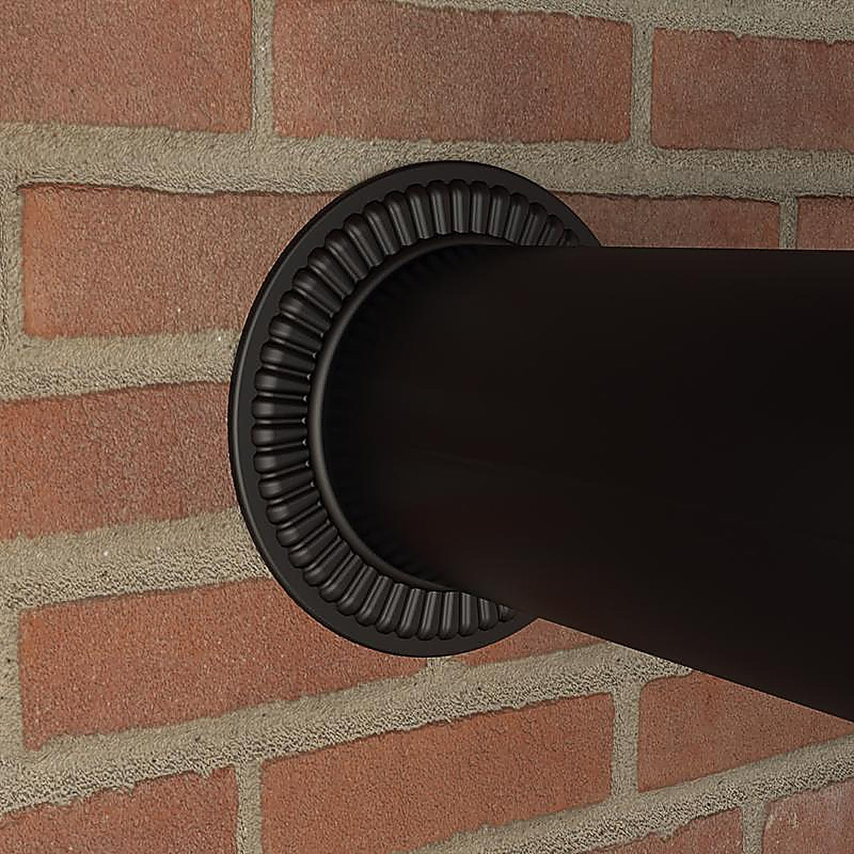 Imperial - BM0095 - 7 in. D 24 Ga. Steel Stove Pipe Trim Collar