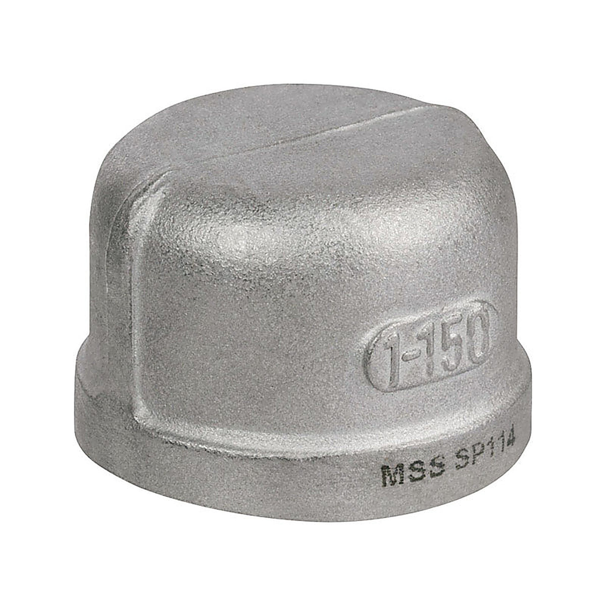 Smith-Cooper - 4638100080 - 1-1/2 in. FPT x 1-1/2 in. Dia. FPT Stainless Steel Cap