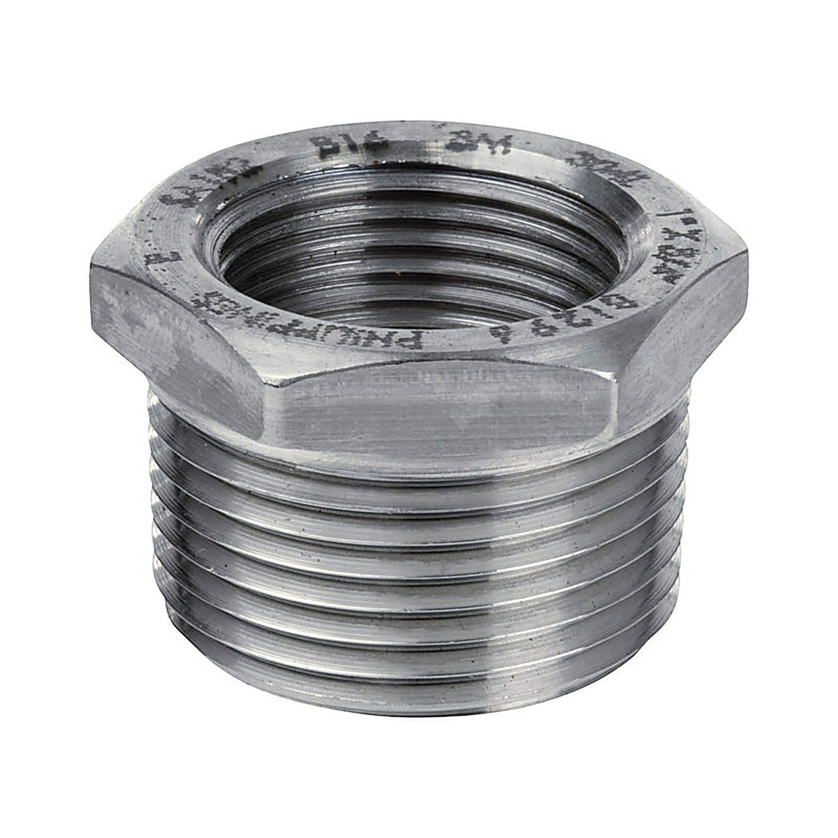 Smith-Cooper - 4638101040 - 3/4 in. MPT x 1/4 in. Dia. FPT Stainless Steel Hex Bushing